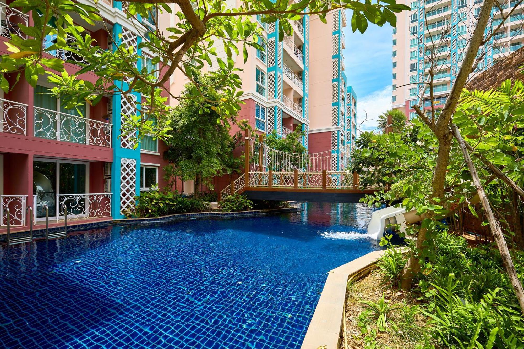Ferienwohnung Grande Carribean - Seaview - Jomtien -Free Taxi From The Airport Pattaya Exterior foto