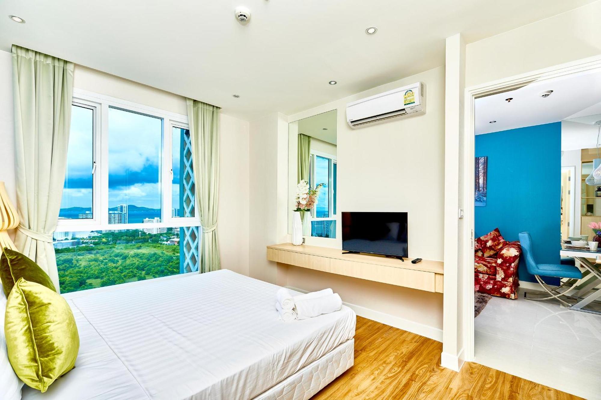Ferienwohnung Grande Carribean - Seaview - Jomtien -Free Taxi From The Airport Pattaya Exterior foto