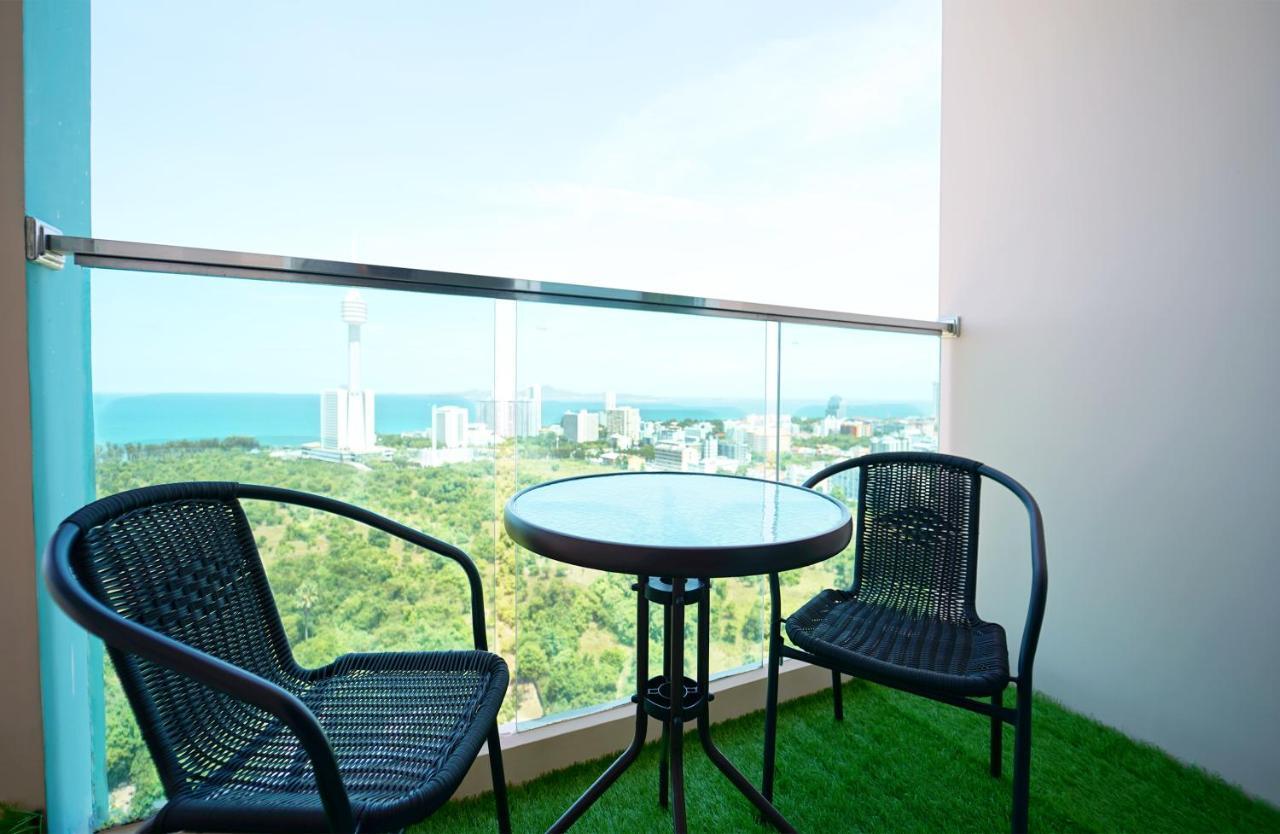 Ferienwohnung Grande Carribean - Seaview - Jomtien -Free Taxi From The Airport Pattaya Exterior foto